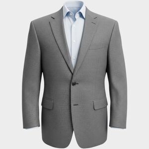 HART SHAFFNER MARX Mens Blazer Sport Coat Jacket Two Button Jacket Gray Wool 52R